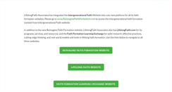 Desktop Screenshot of intergenerationalfaith.com
