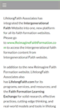 Mobile Screenshot of intergenerationalfaith.com